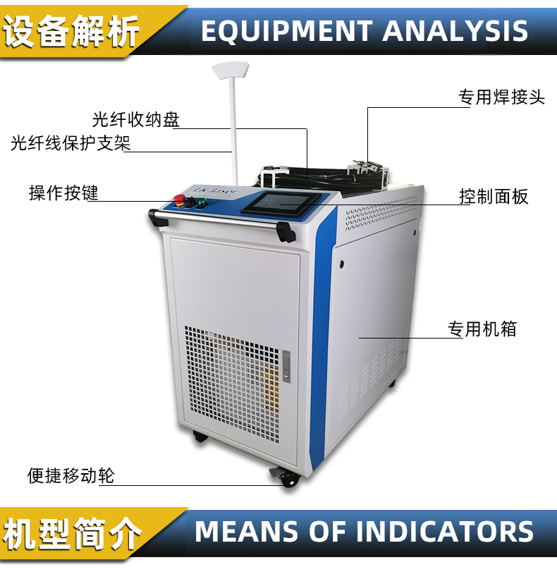 手持式光纖激光焊接機設備解析